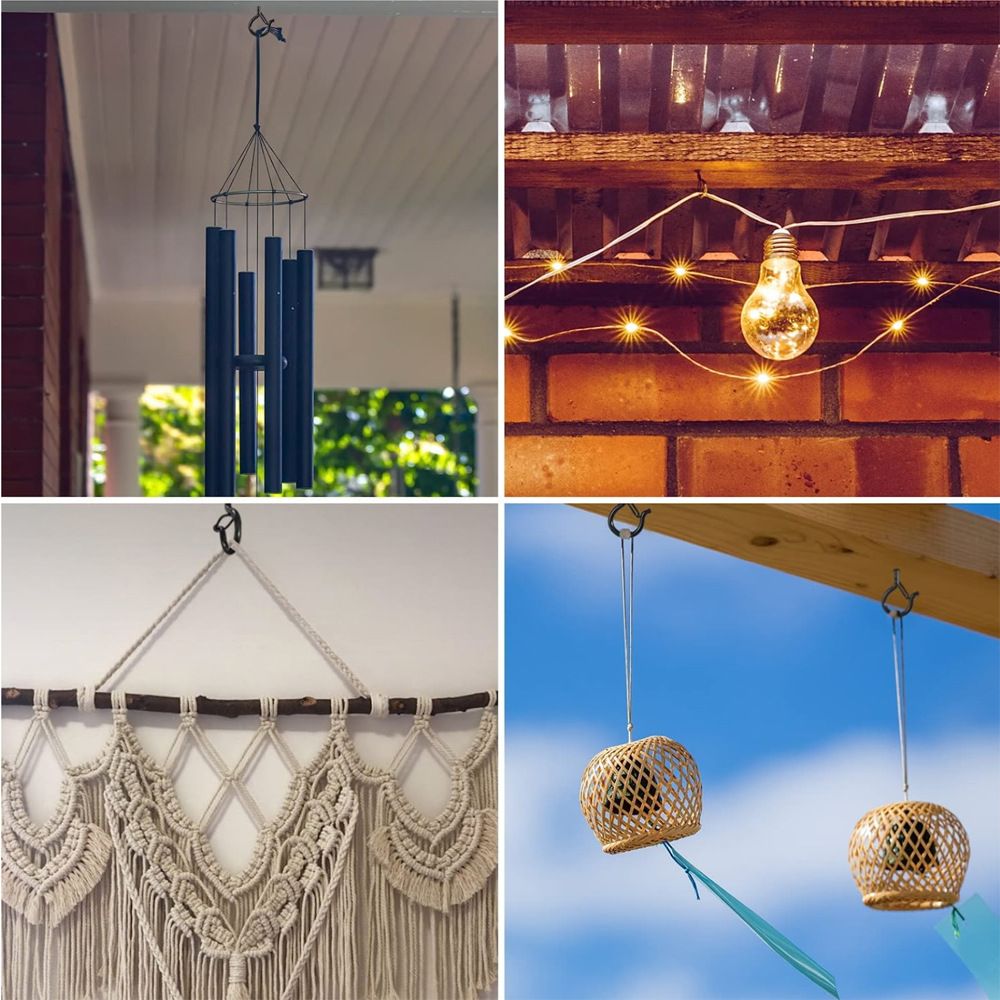 Screw Hooks for Hanging Outdoor String Lights view 4