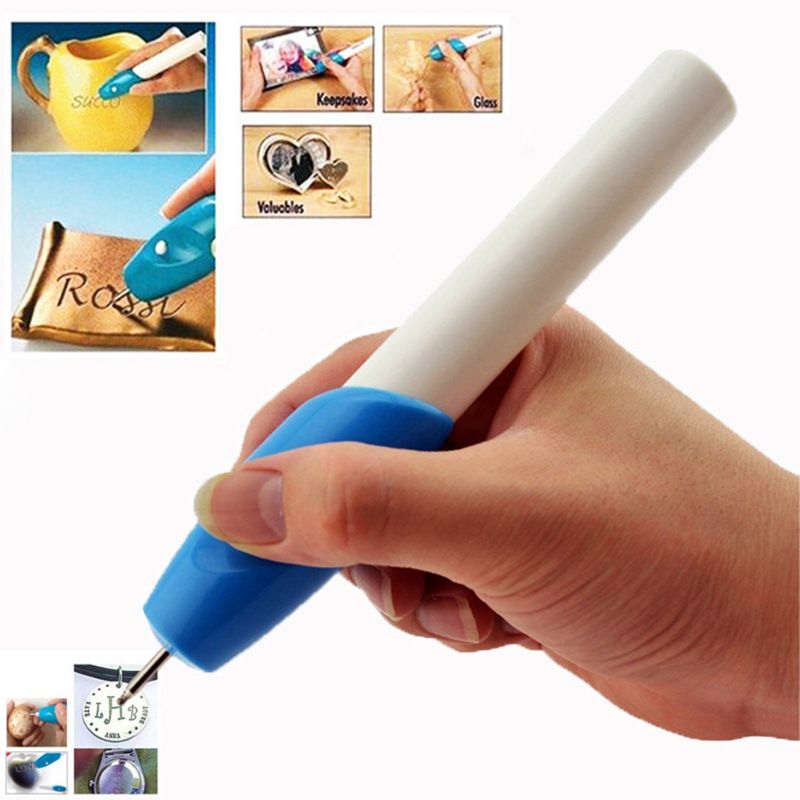 Mini Electric Engraving Pen Handheld Carving Pen Engraver Tool for Glass Metal view 2