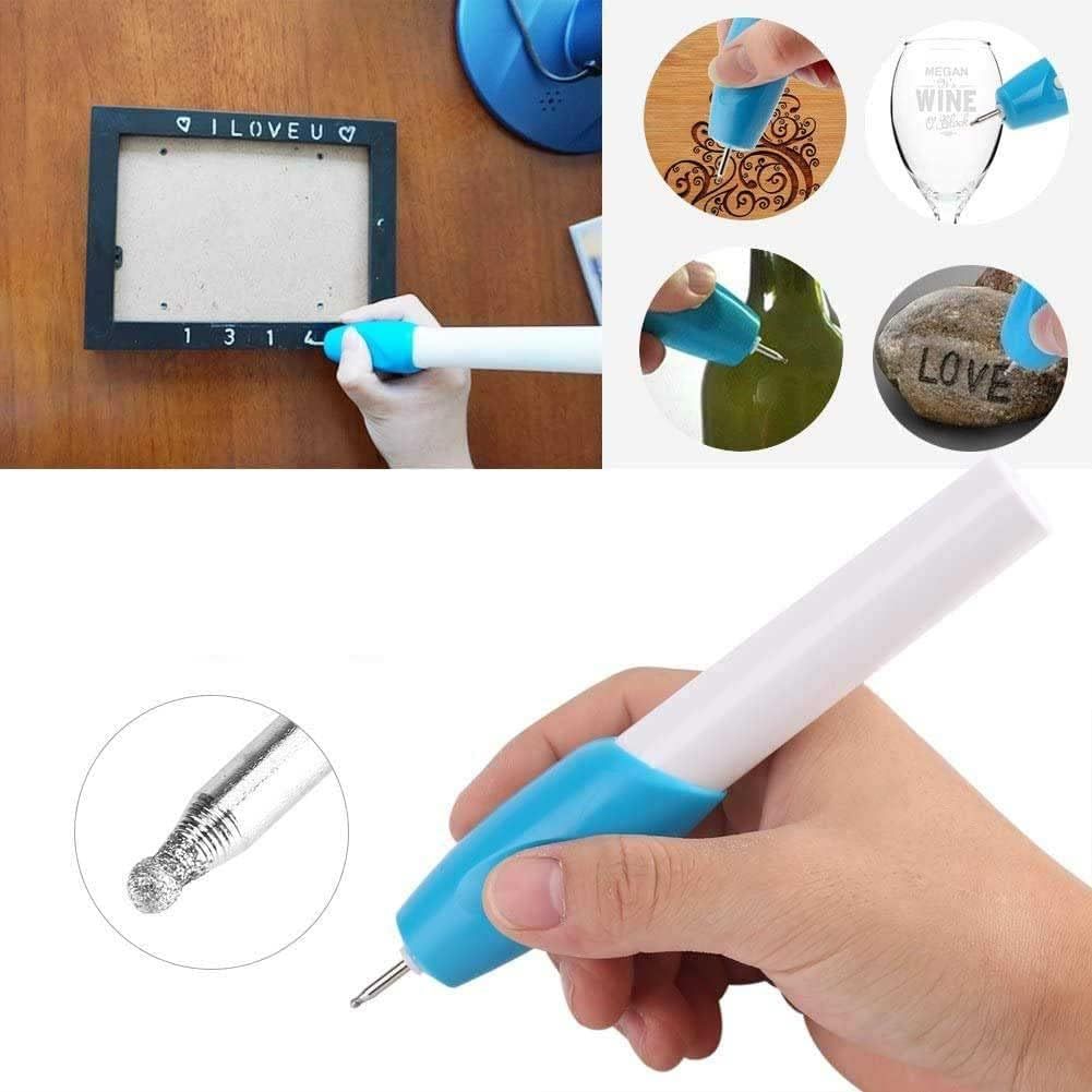 Mini Electric Engraving Pen Handheld Carving Pen Engraver Tool for Glass Metal view 4