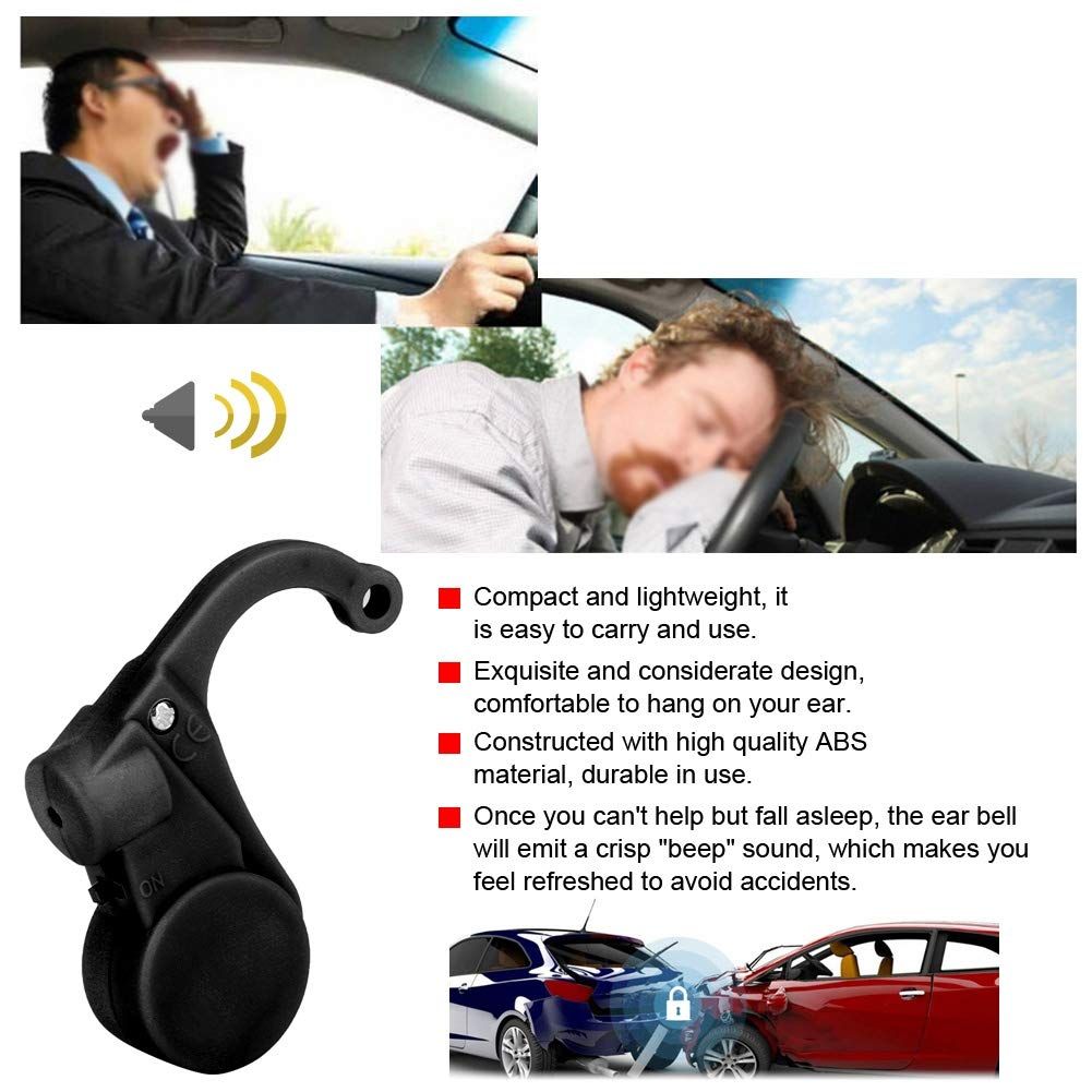 Driver Sleep Alarm, Driver Anti-Sleep Reminder Car Safe Driving Sleep Alarm view 2