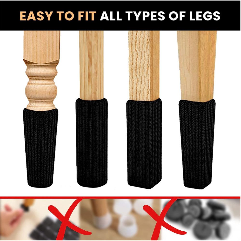 24PCS Chair Leg Protectors view 3