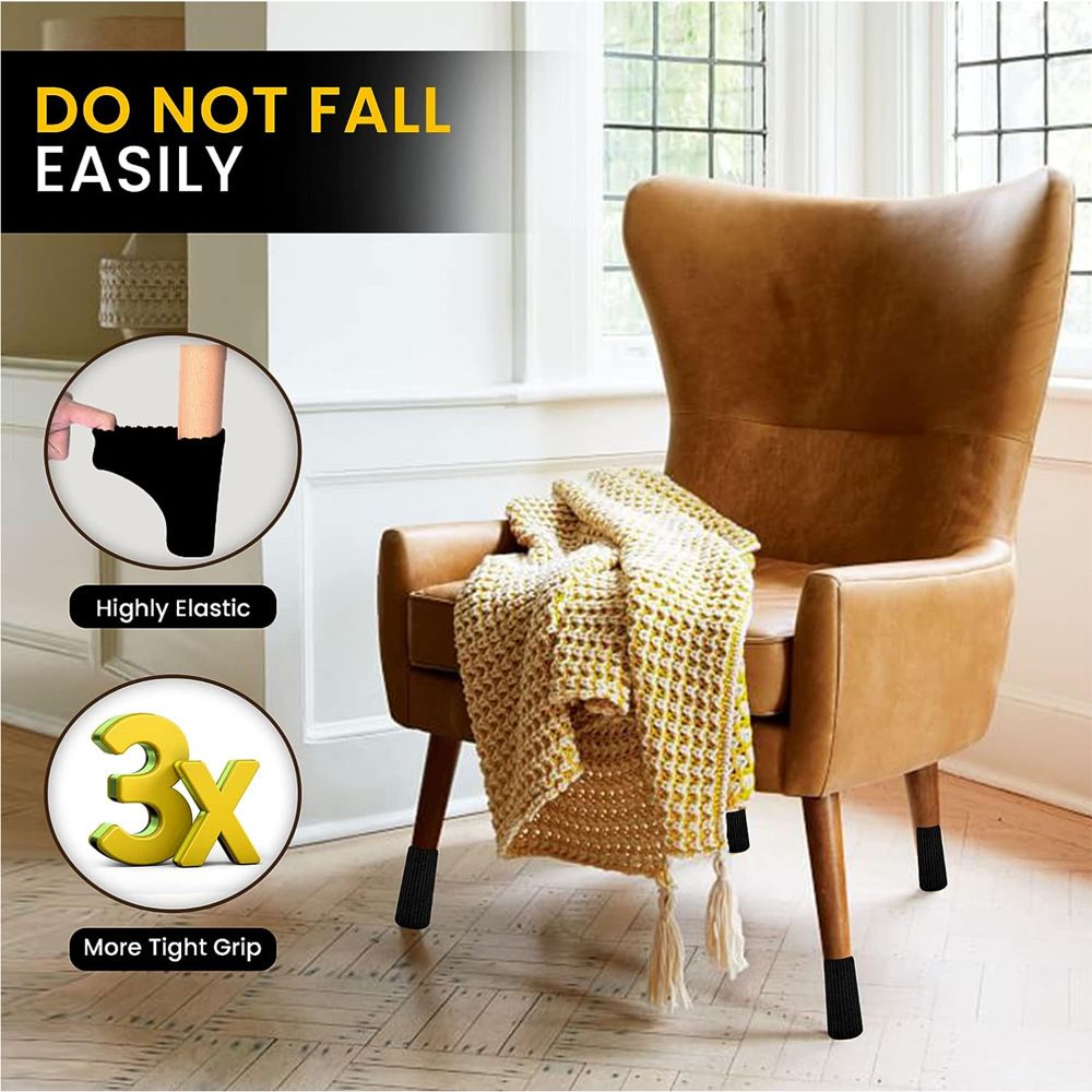 24PCS Chair Leg Protectors view 4