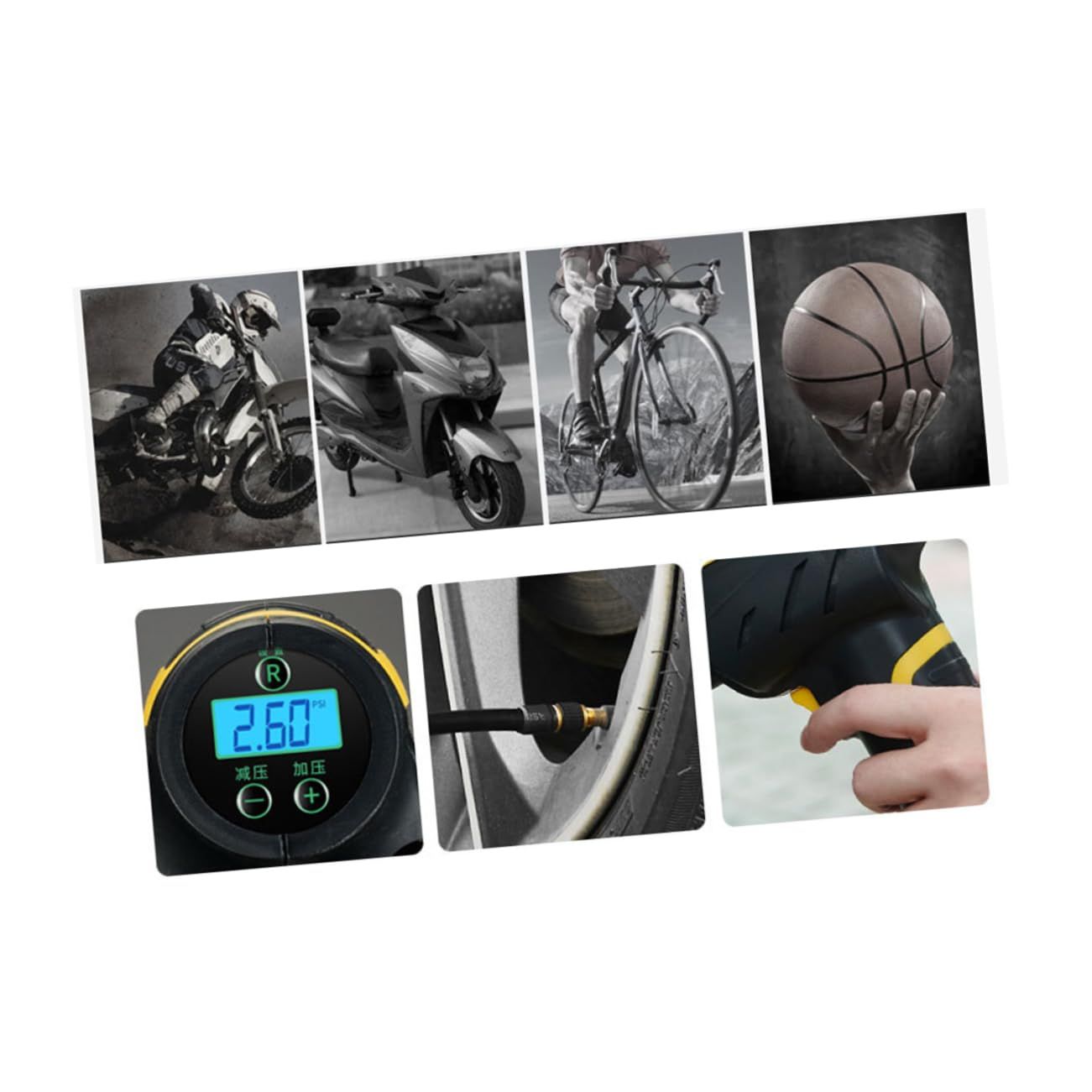 Car Tyre Inflator Air Compressor Portable for Tire Inflator Car Tire Inflator view 3