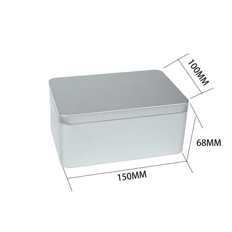 2pcs Containers with Lids Cookie Tin with Lids Storage Tin Tea Leaf Case view 4