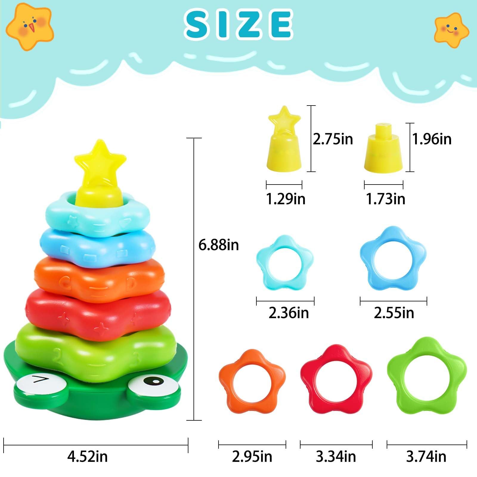 Toy for Toddler,Toddler Toys,Toys for Boys Girls,Stacking Ring Toys for