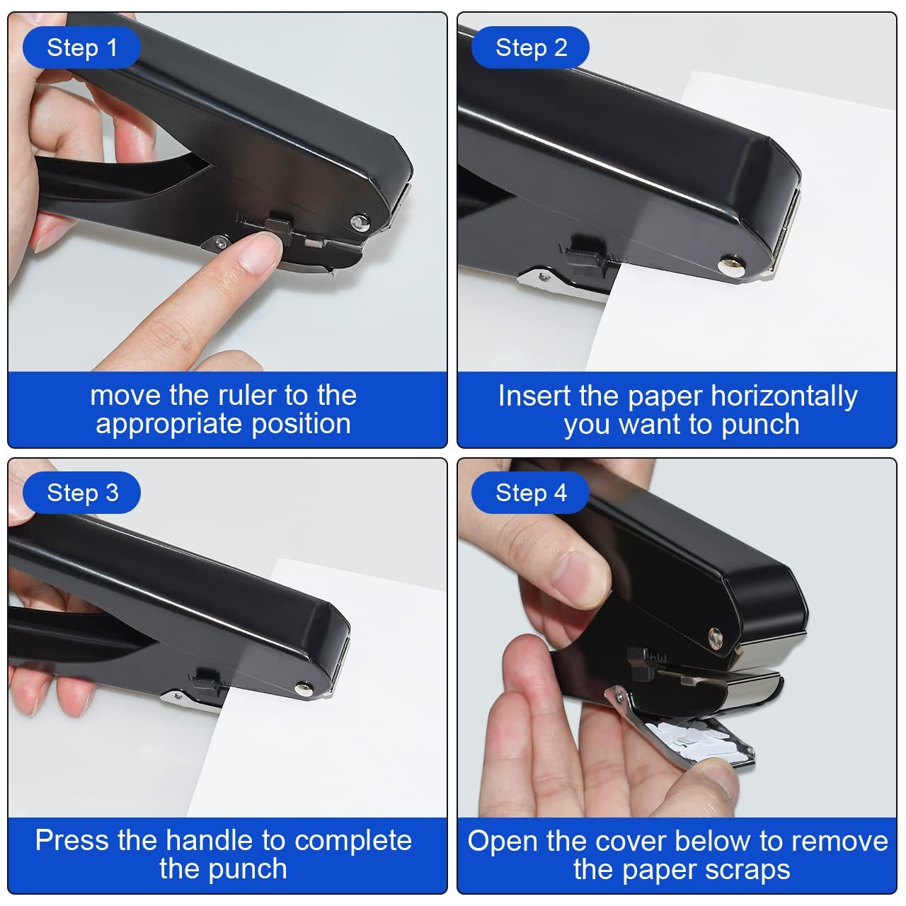 Certificate Hole Puncher Hole Puncher Single Hole Puncher for Paper Hand Hold