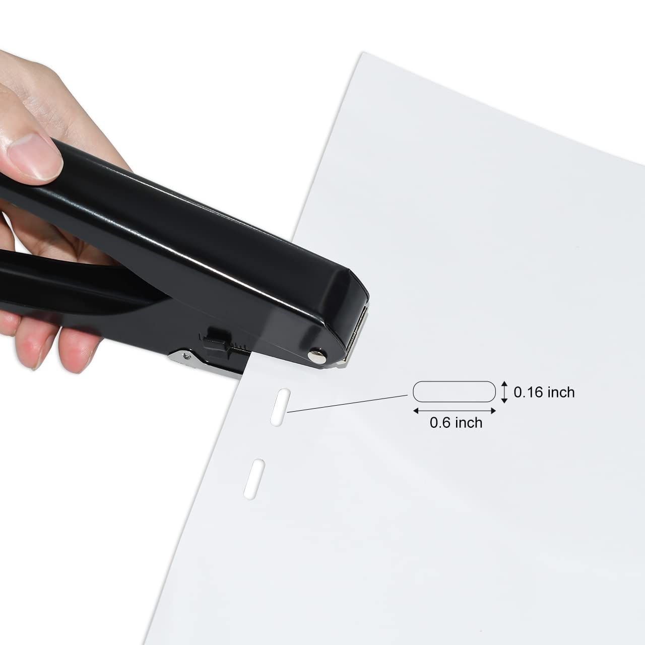 Certificate Hole Puncher Hole Puncher Single Hole Puncher for Paper Hand Hold view 2