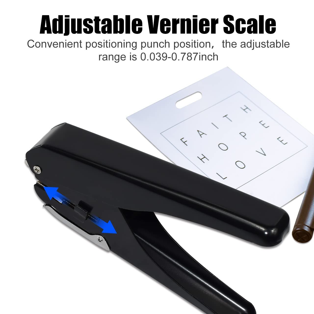 Certificate Hole Puncher Hole Puncher Single Hole Puncher for Paper Hand Hold view 3