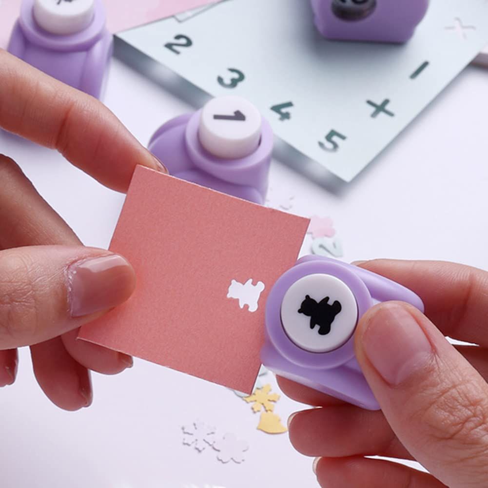 Pattern Paper Punch for Crafting Small Paper Puncher for Kids Adults Shape view 2