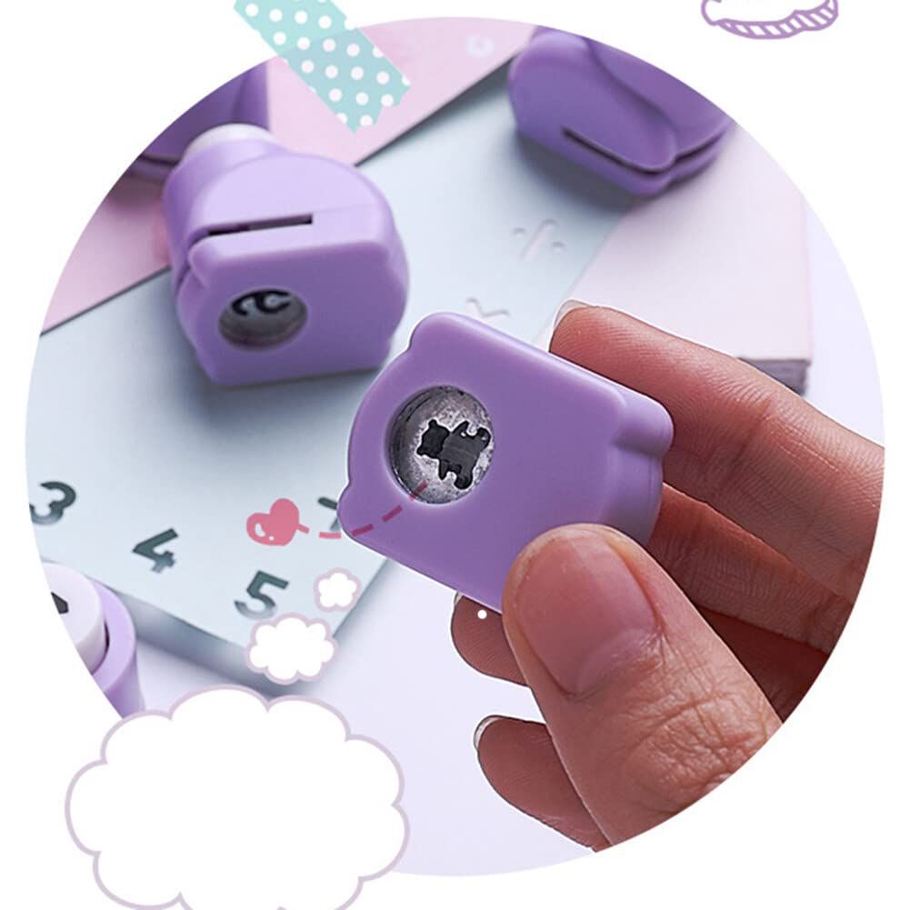 Pattern Paper Punch for Crafting Small Paper Puncher for Kids Adults Shape view 4