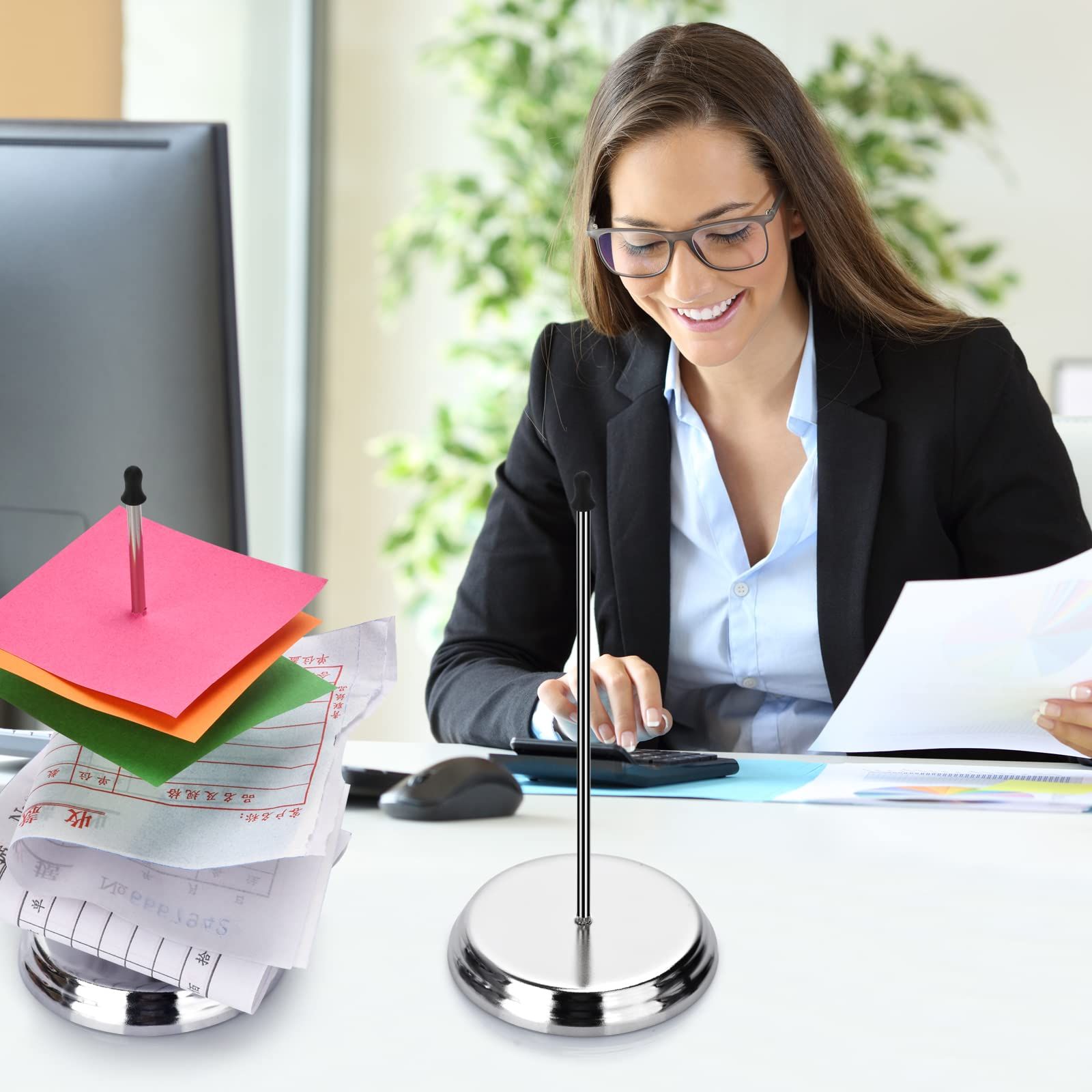 2PCS Receipt Holder Spike view 2
