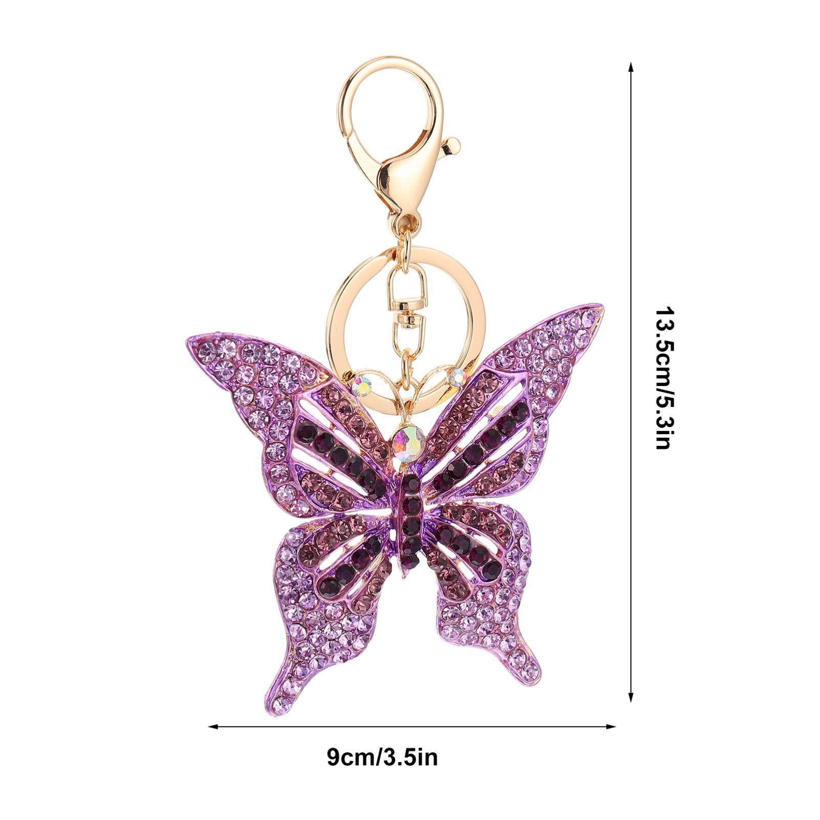 Butterfly Key Chains Butterfly Key Chain Pendants Alloy Key Chain Pendant view 4