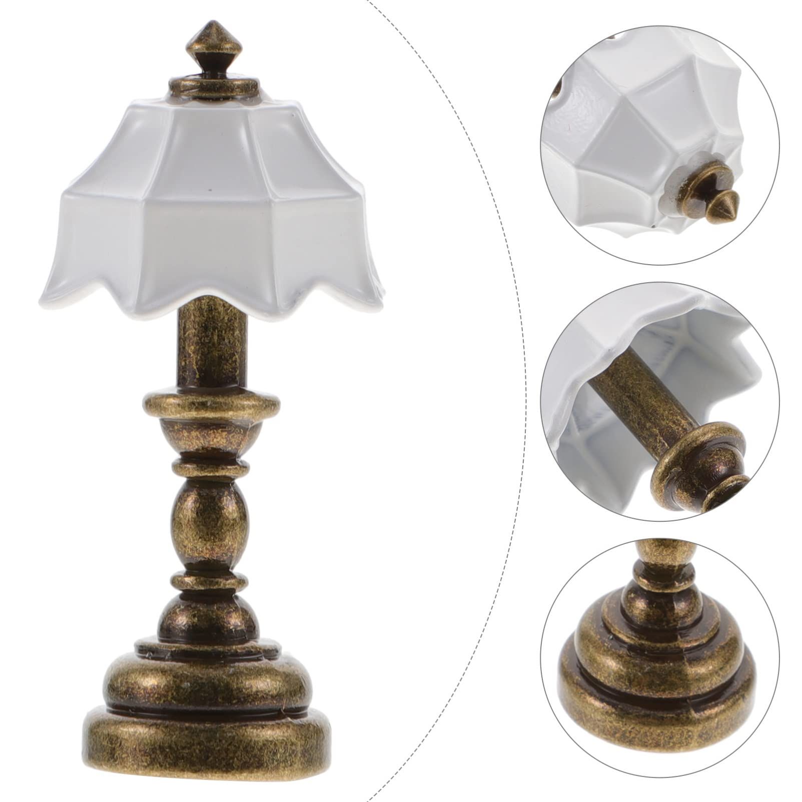 Miniature Lamp Dollhouse 2 Pcs Dollhouse Lamp 1 12 Scale