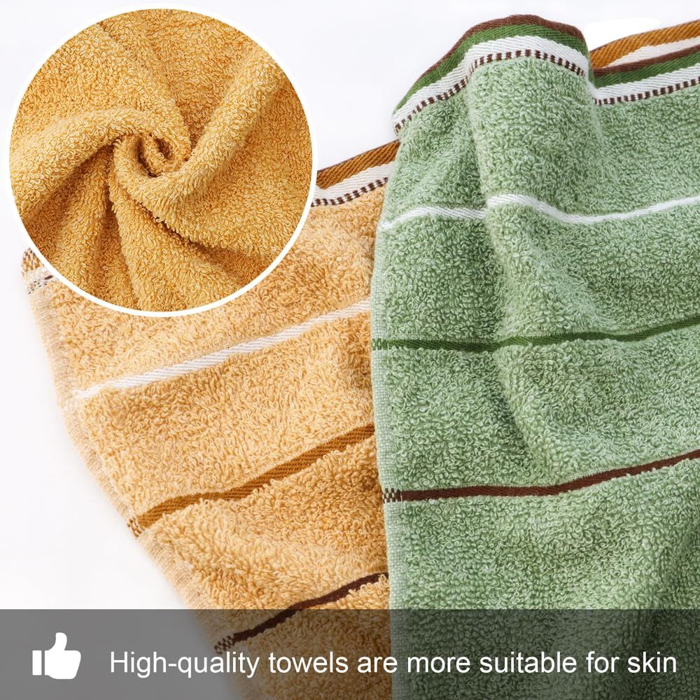 2 Pieces Towels Cotton Washcloths Towel view 4