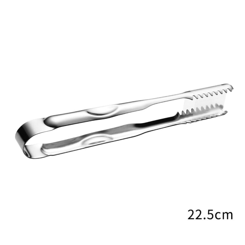 3 PCS Stainless Steel Ice Tongs with Teeth