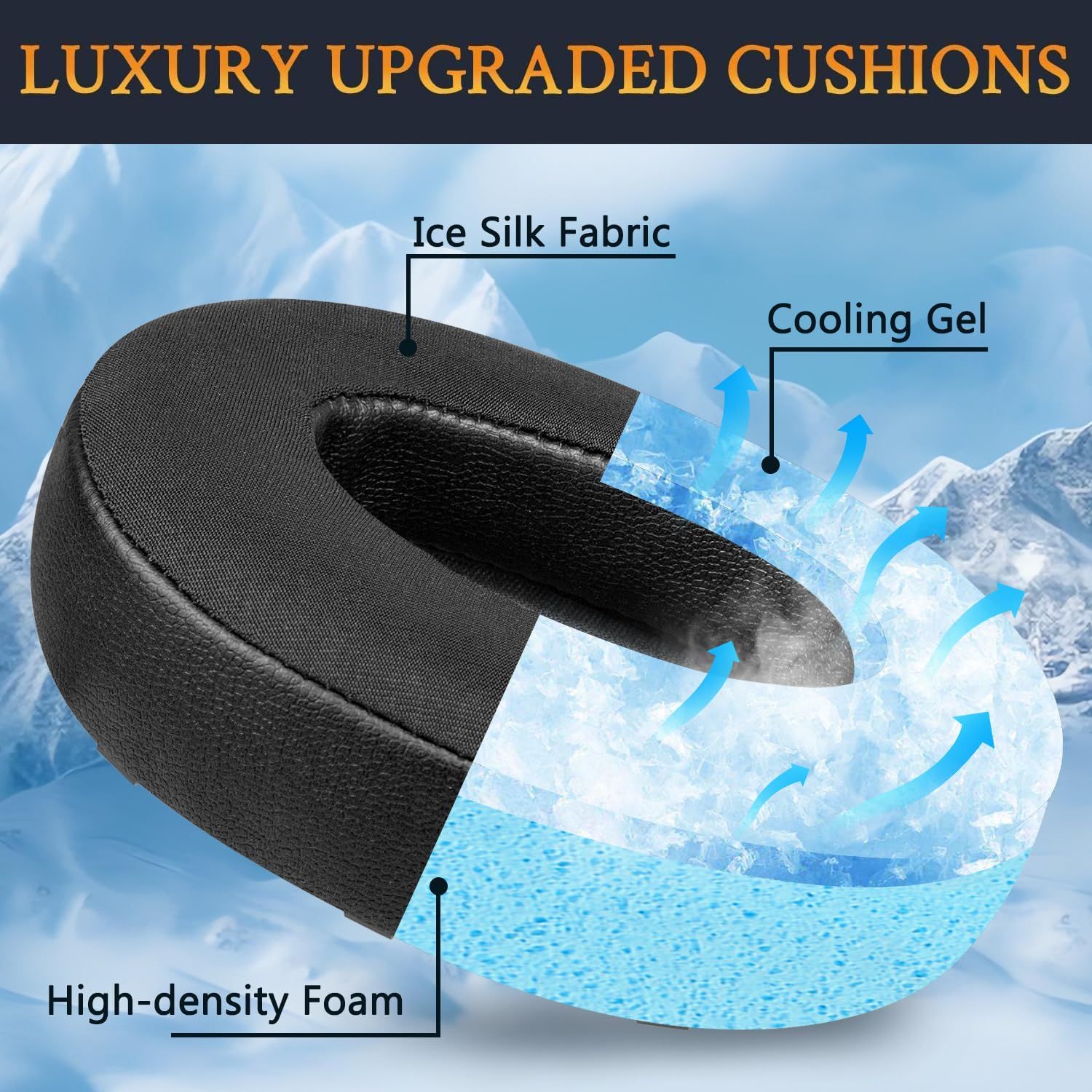 Cooling-Gel Replacement Earpads