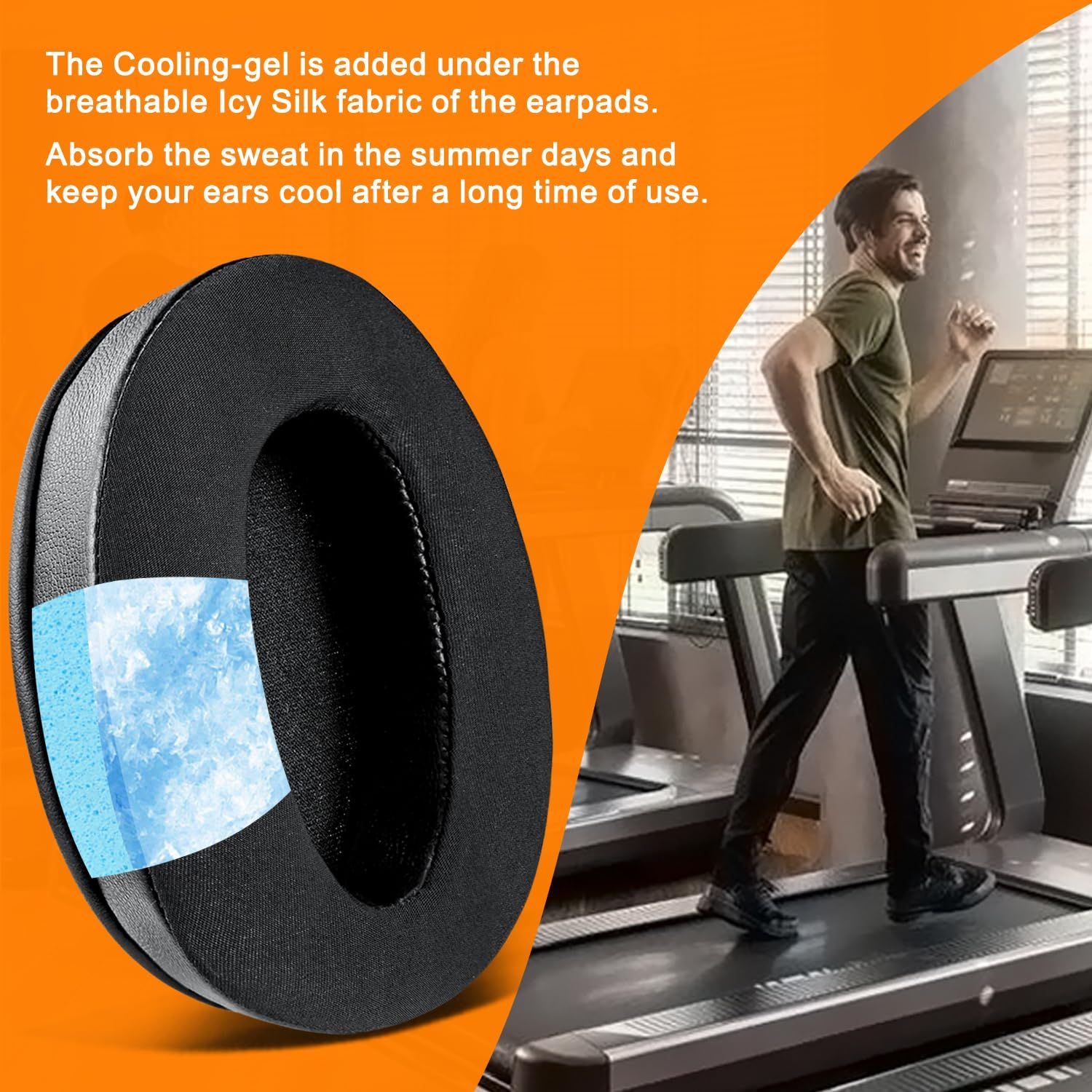 Cooling-Gel Replacement Earpads view 2