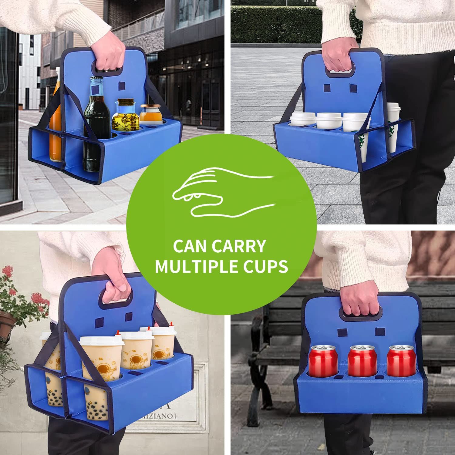 Portable Drink Carrier or Cans Reusable view 2