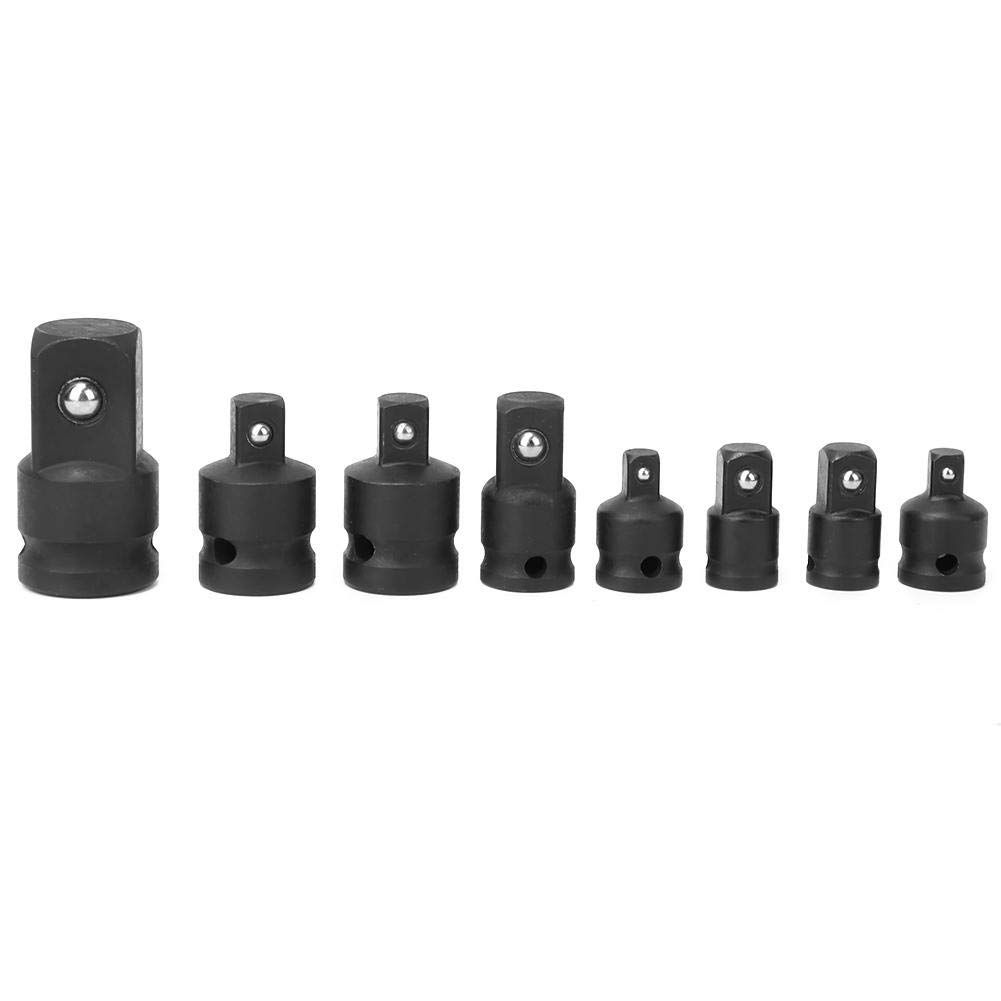 8Pcs Socket Adapter Impact Adapter and Reducer Set Impact Wrench Drive Socket view 2