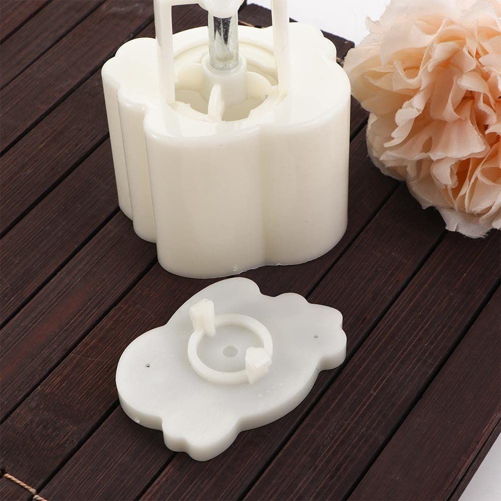 Rabbit Mooncake Press Mould Hand-Pressure Mooncake Molds Cookie Stamps view 4