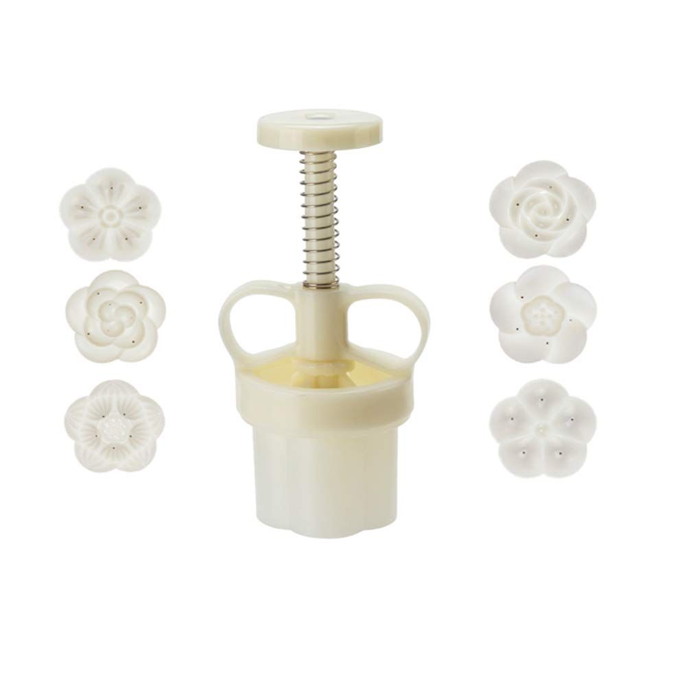 6pcs 50g Moon Cake Mold Set view 3