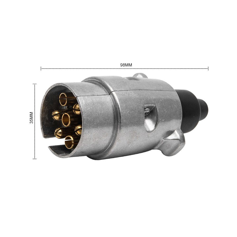 Trailer Plug Socket 7pin Trailer Plug Waterproof Trailer Electrics Plug view 4