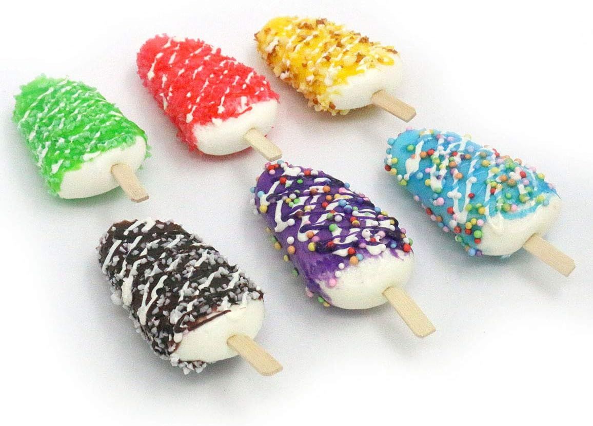 6Color Realistic Artificial Cake Assorted Mixed Fake Cake Model Home Staging view 2