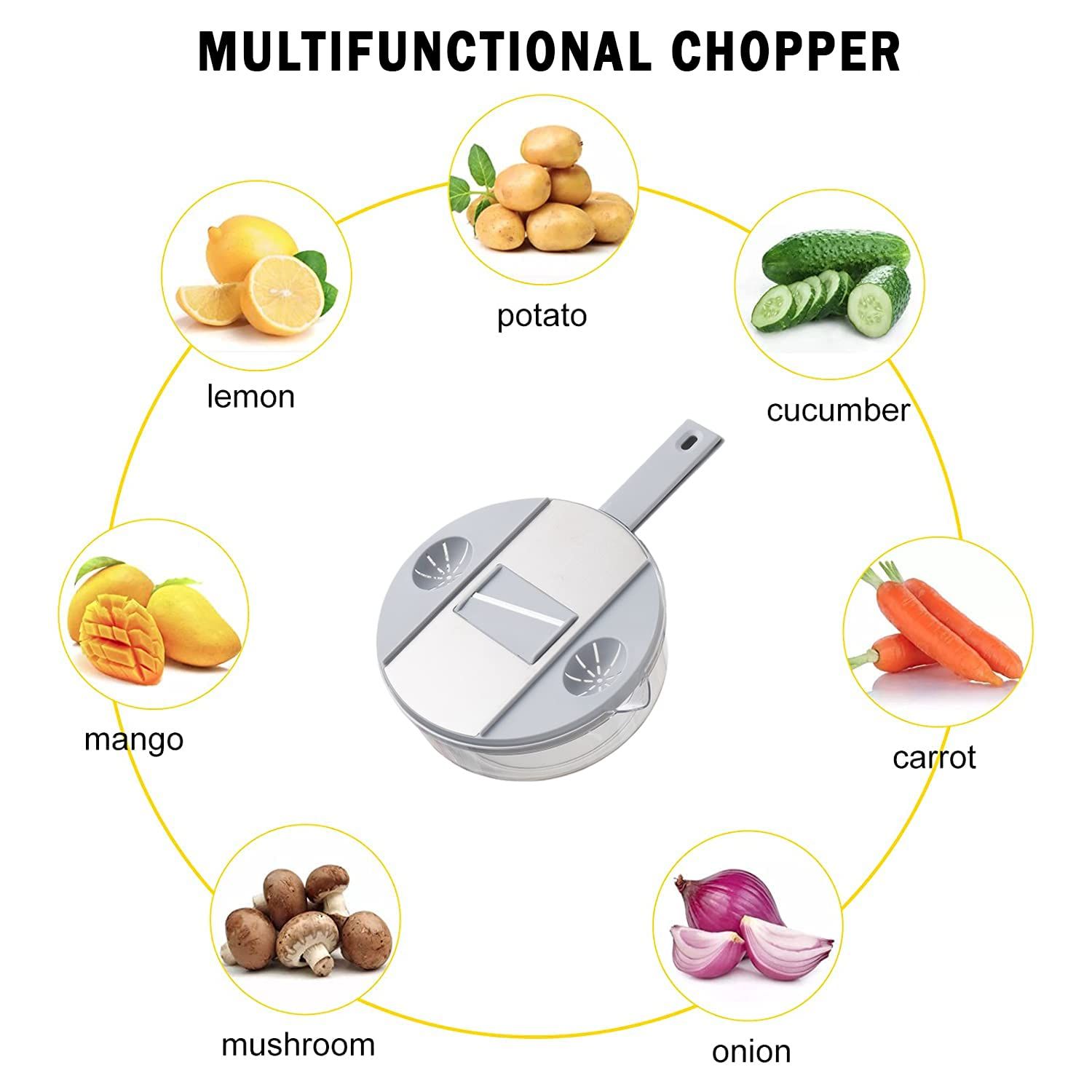 Multifunctional vegetable cutter – 9in1 - Onion Professional Cutter 5 view 3