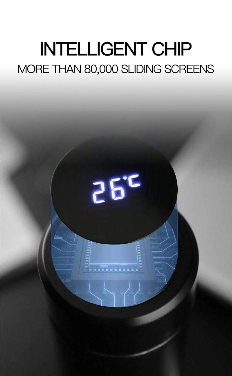 Intelligent Temperature Display Vacuum Insulated Water Bottle view 4