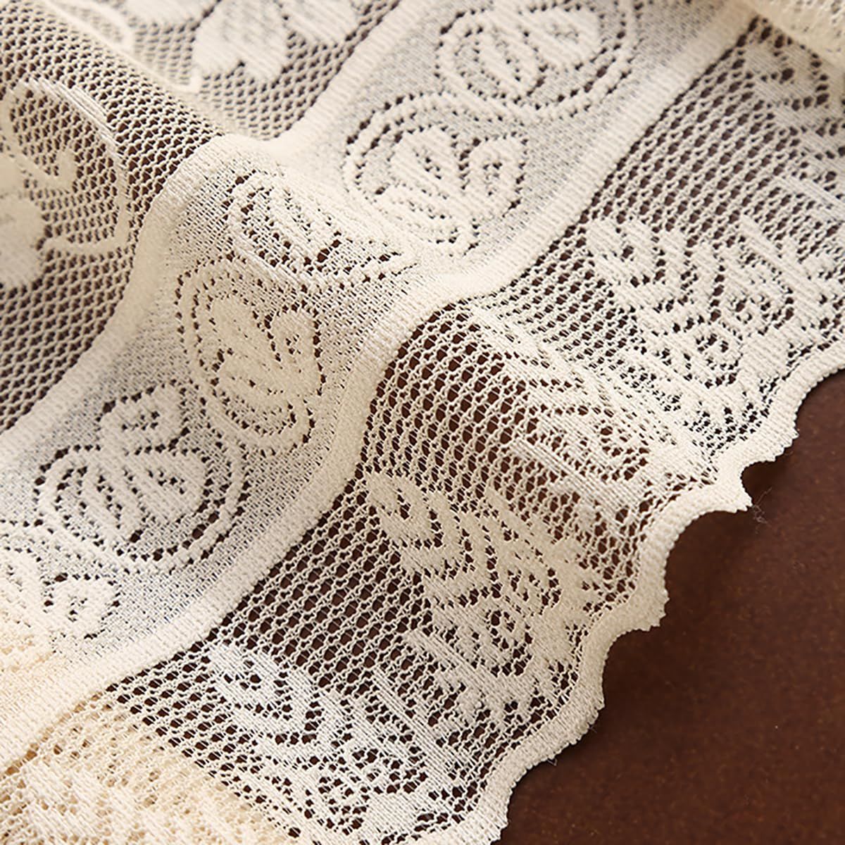 Knitted Hollow Table Runner view 4