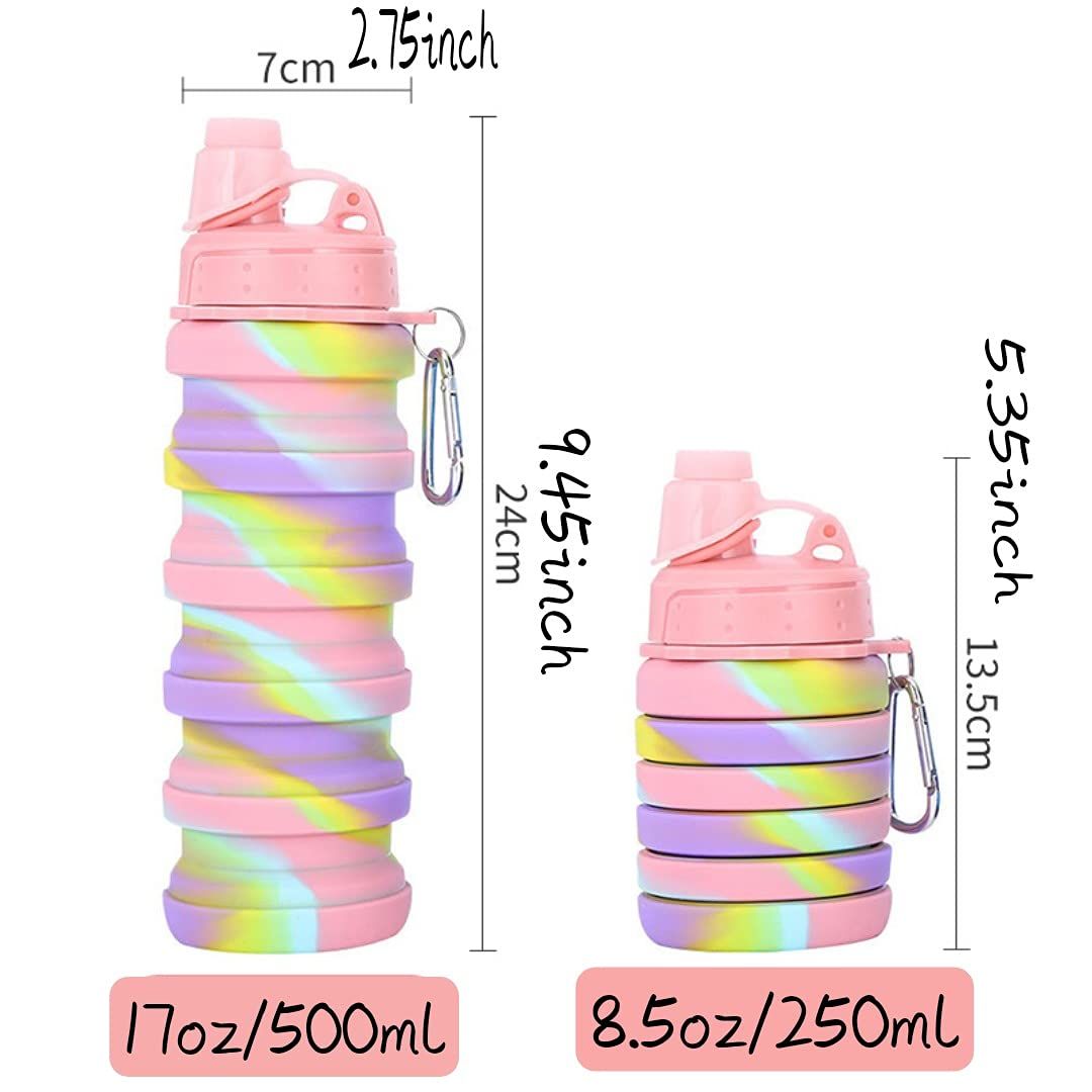 Silicone Collapsible Water Bottles view 3