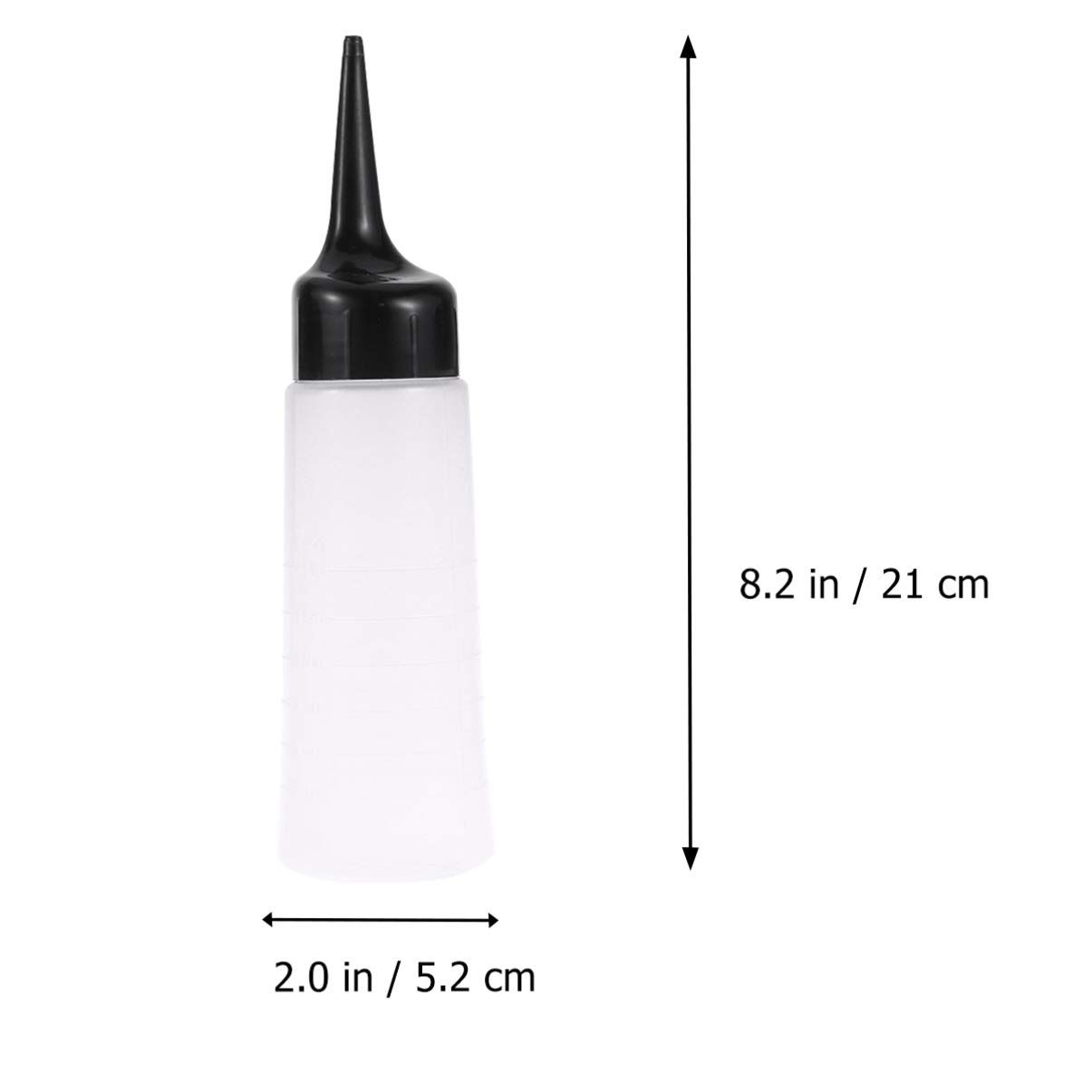 3pcs Applicator Bottles Hair Coloring Bottle Needle Tip Glue Bottle for Salon view 4