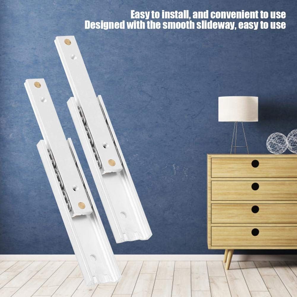 2PCS Ball Bearing Drawer Slide view 3