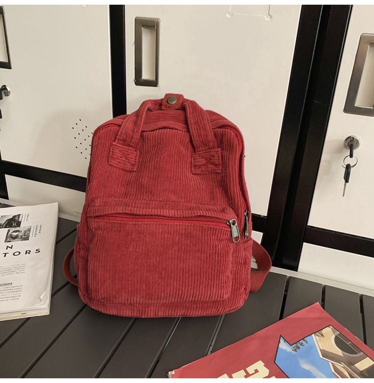 Vintage Denim Laptop Backpack Casual Canvas Daypack Handbag Purse Lightweight view 3