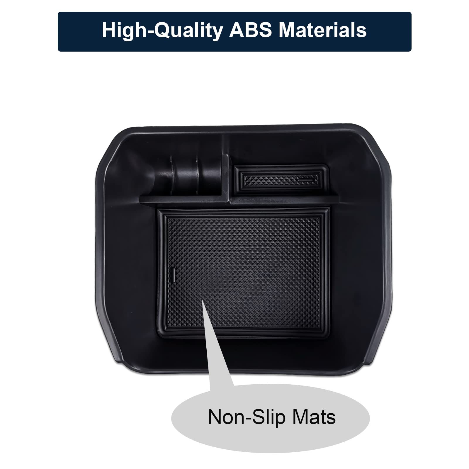 Center Console Organizer Tray for Accessories Armrest Secondary Storage Box view 2