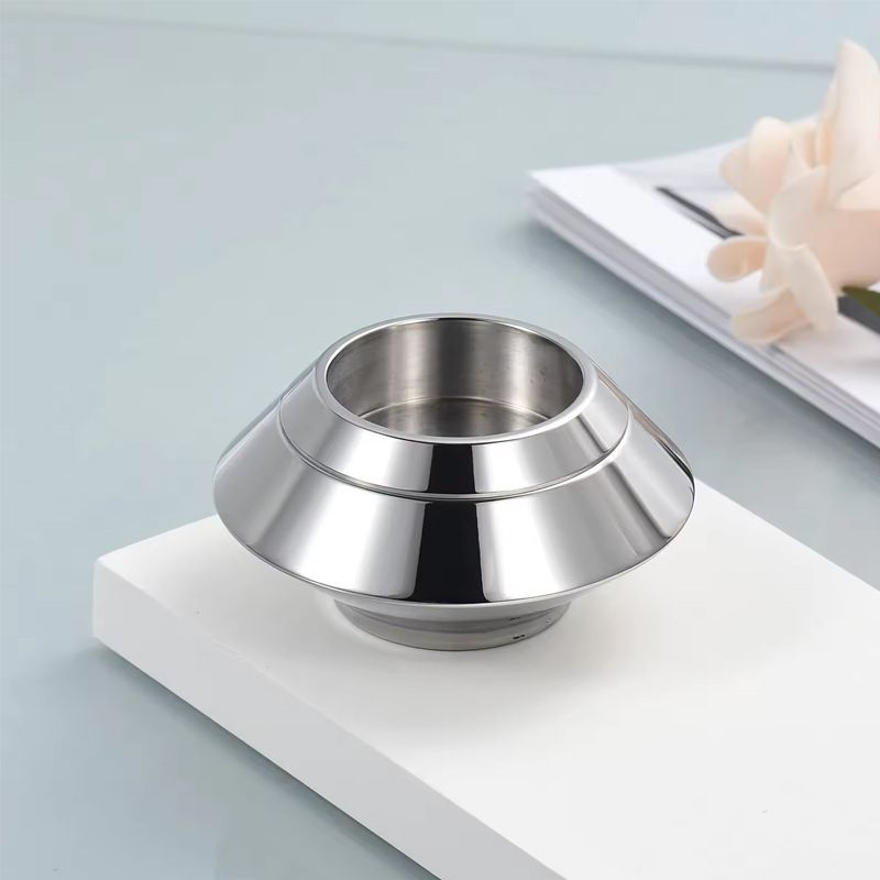 Cremation for Ashes Stainless Steel Candle Holder Keepsake Urn for view 2