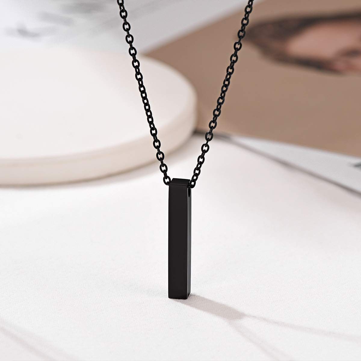 Urn Necklaces for Ashes for Women Men Cremation Pendant Necklace for Ashes view 3
