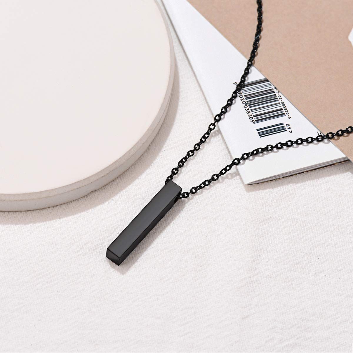 Urn Necklaces for Ashes for Women Men Cremation Pendant Necklace for Ashes view 4