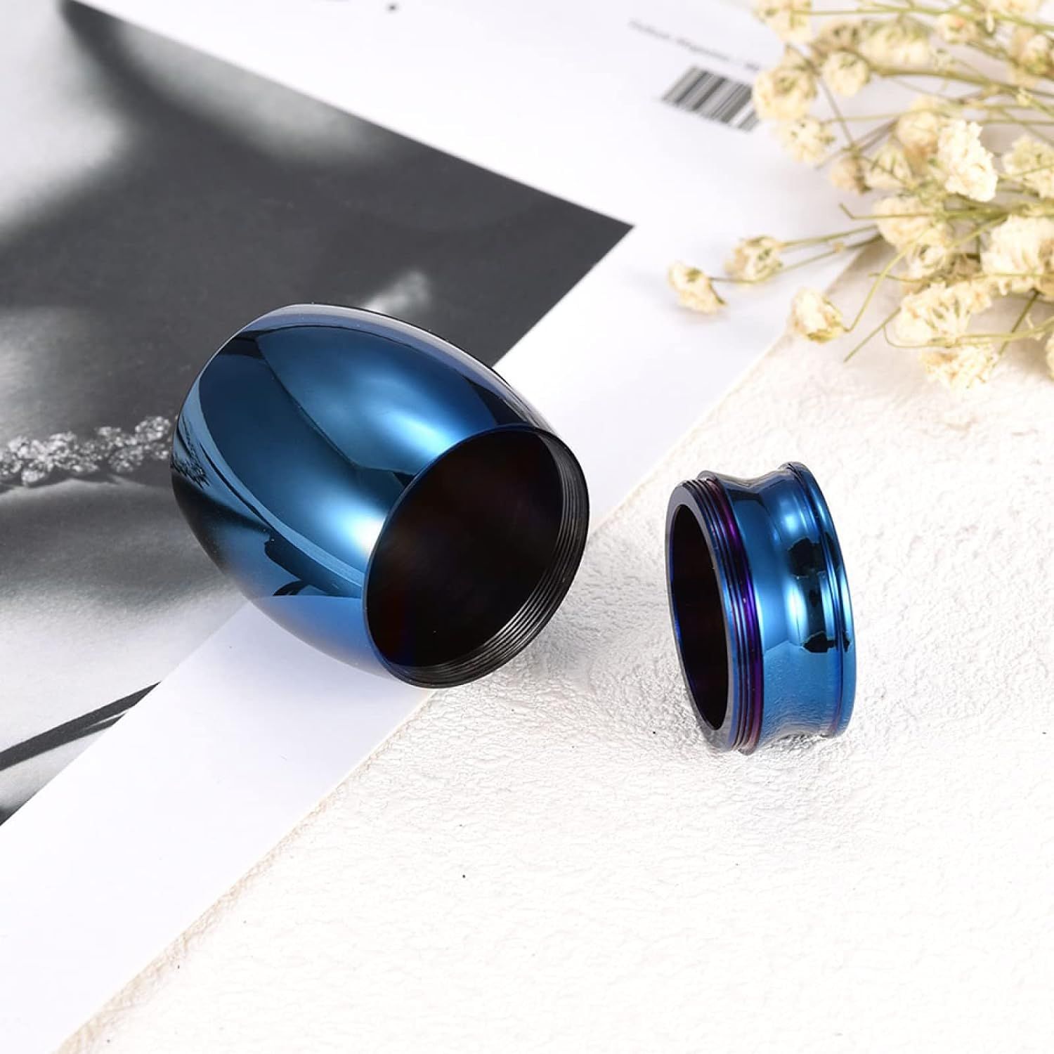 2PCS Small Pet Urns for Dog Ashes