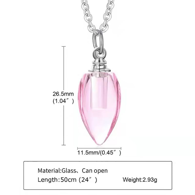 Colorful Cone Bottle Aroma Essential Oil Diffuser for Womens Perfume Vial view 3