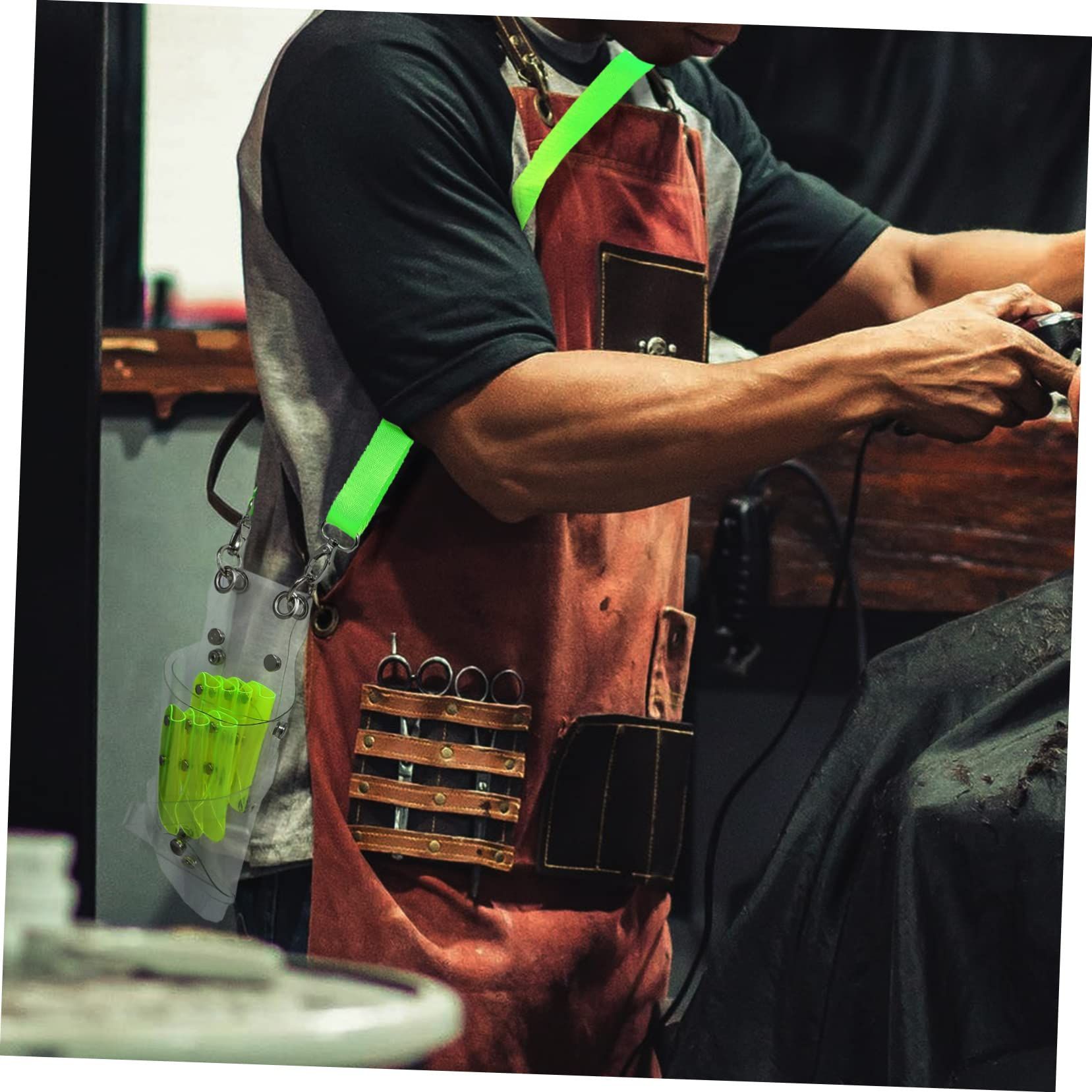 Hair Scissors Bag Barber Bag Scissor Pouch Belt Haircut Scissors Bag Crossbody