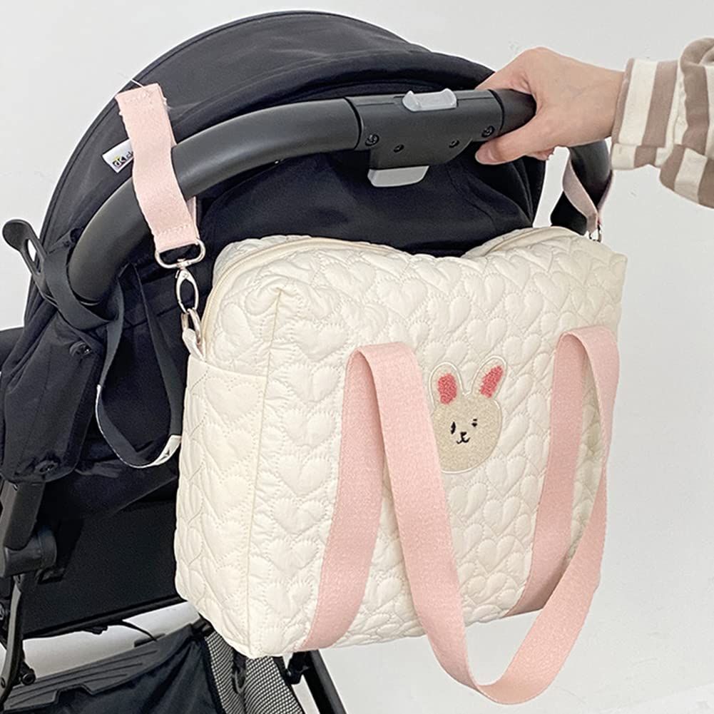 Diaper Bag Tote, Maternity Bag Travel Diaper Tote Mommy Travel Bag Baby Bag view 2
