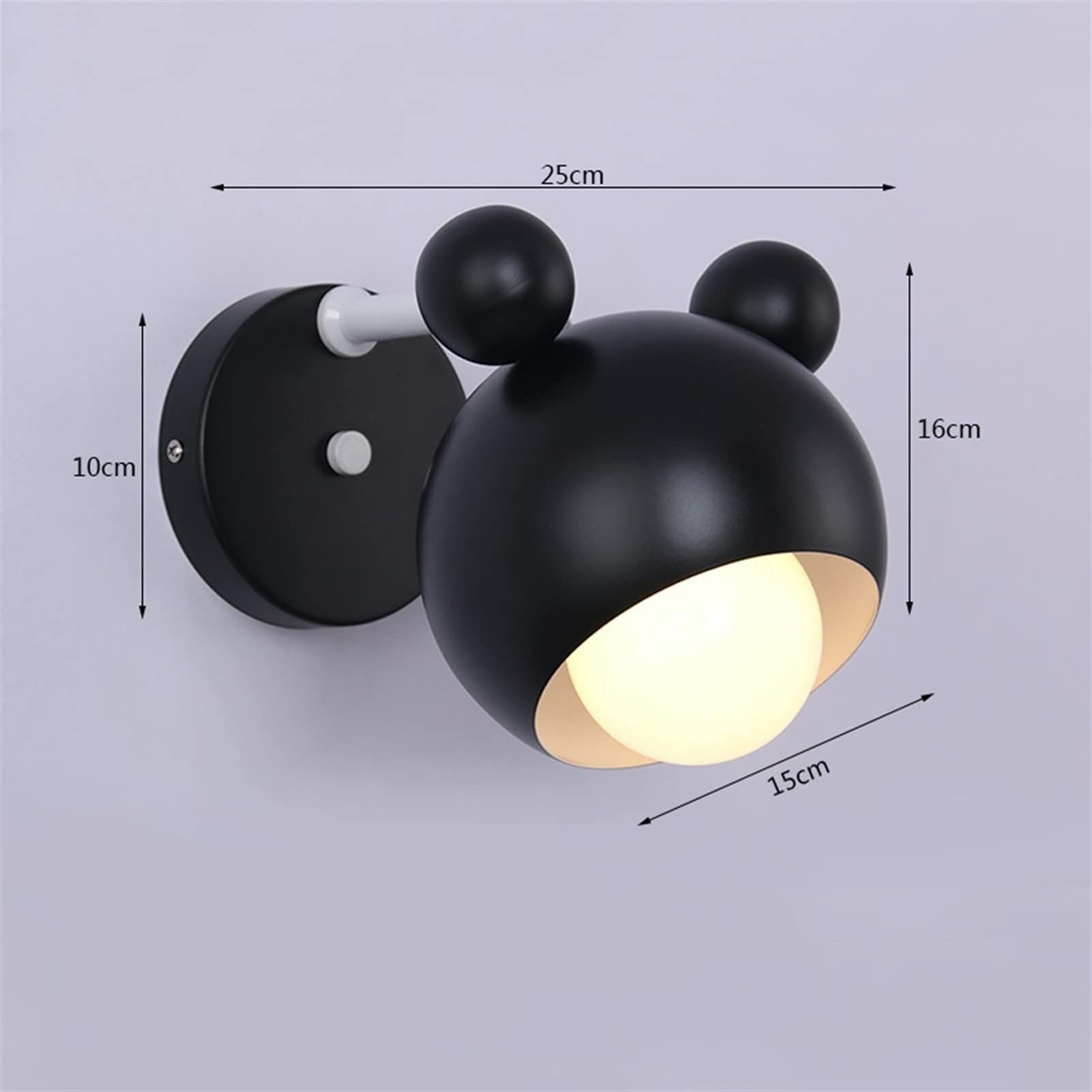 European wall light Children Room Wall Lamp Cute Cartoon - Idea Modern Wall view 3