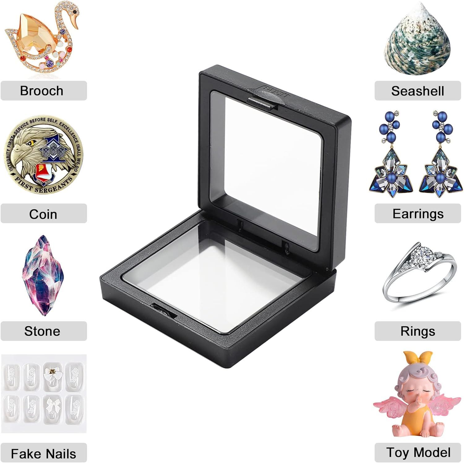 3D Floating Frame with Stand view 2
