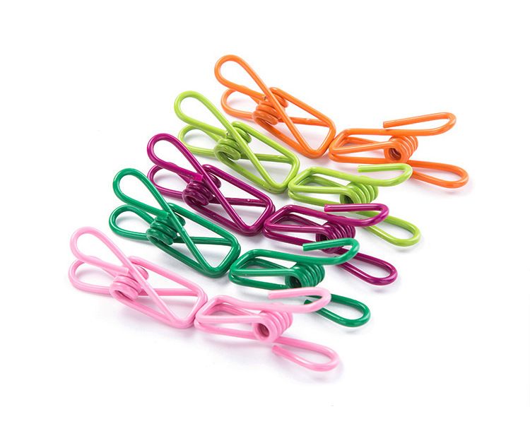 Chip Clips，20PCS PVC Coated Material Food Packaging Clip view 4