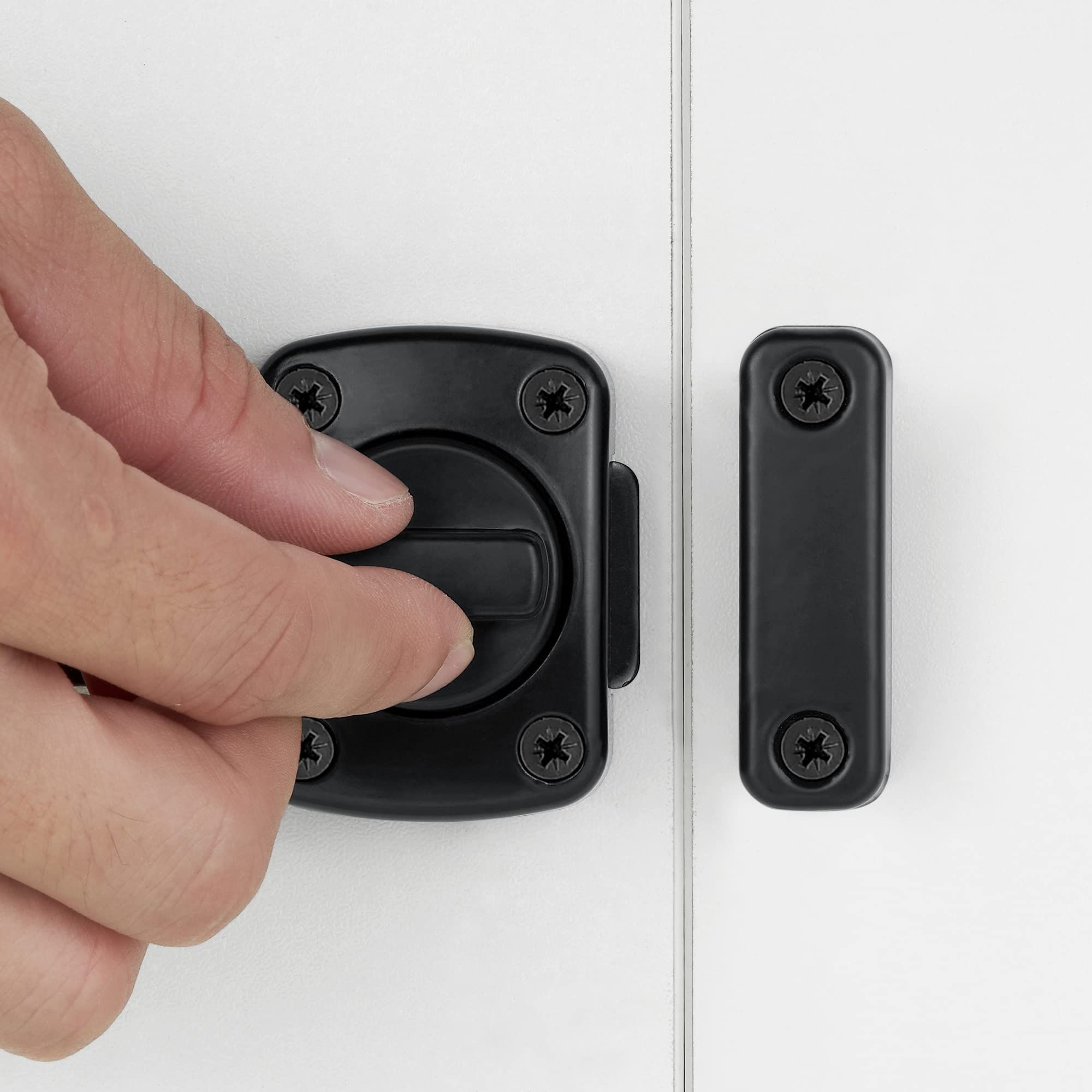 2 Packs Rotate Bolt Latch Gate Latches Safety Door Lock view 3