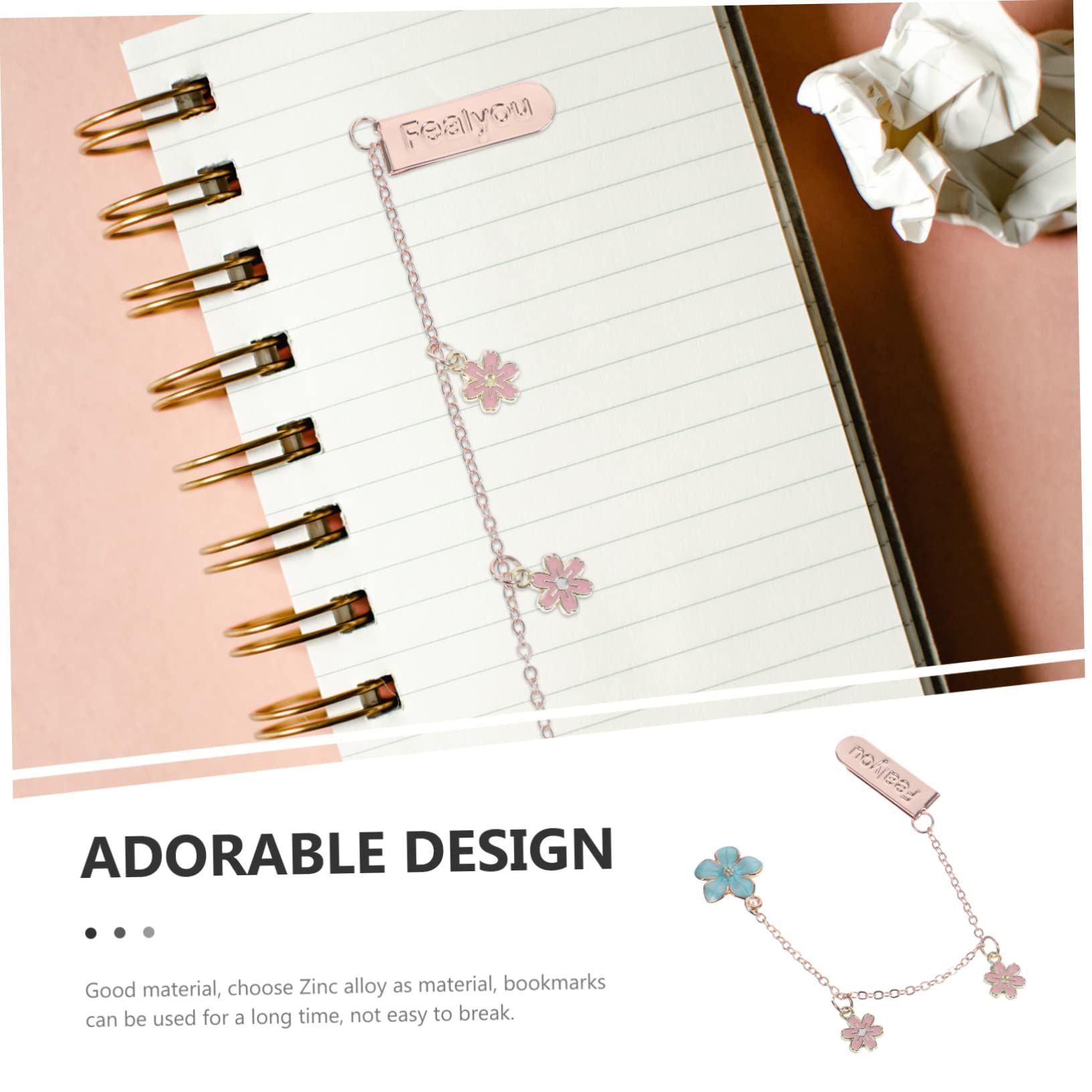 Metal Bookmark Student Gifts Korean Stationery Vintage Gifts Journal Bookmarks view 3