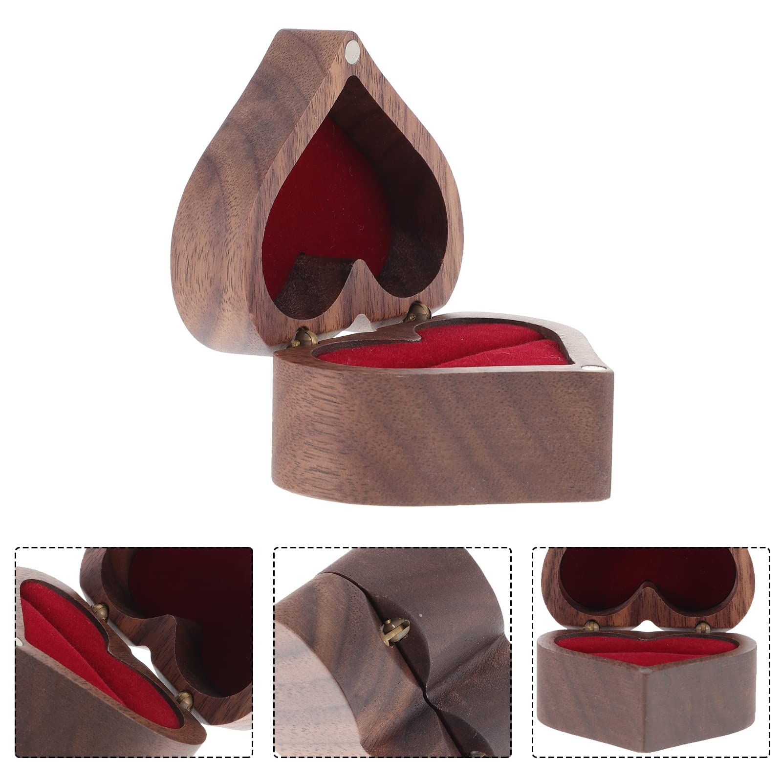 Box Wooden Ring Box Men's Rings Ring for Men Rings for Man Mens Rings Finger view 2