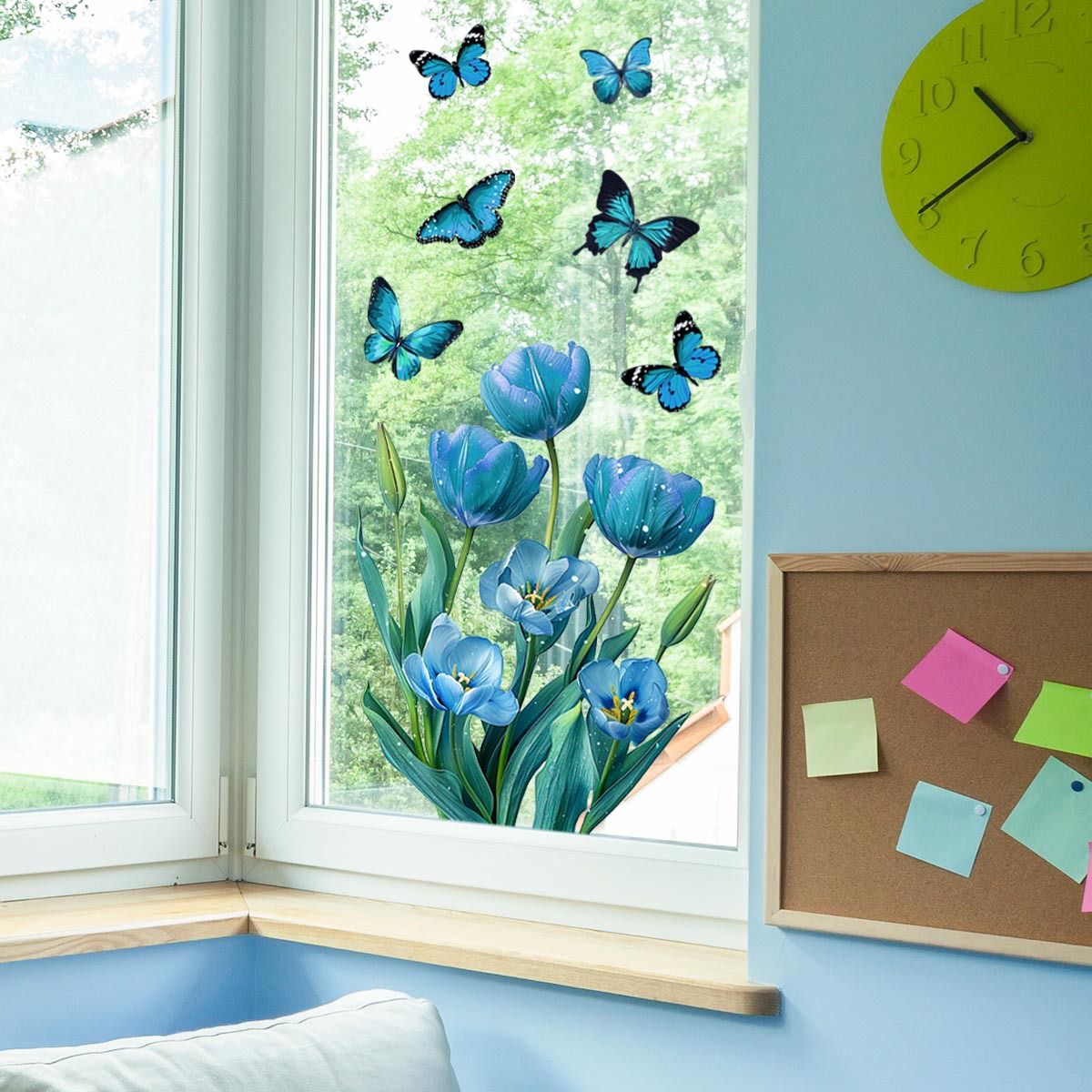 Spring Summer Window Cling Sticker — image 1