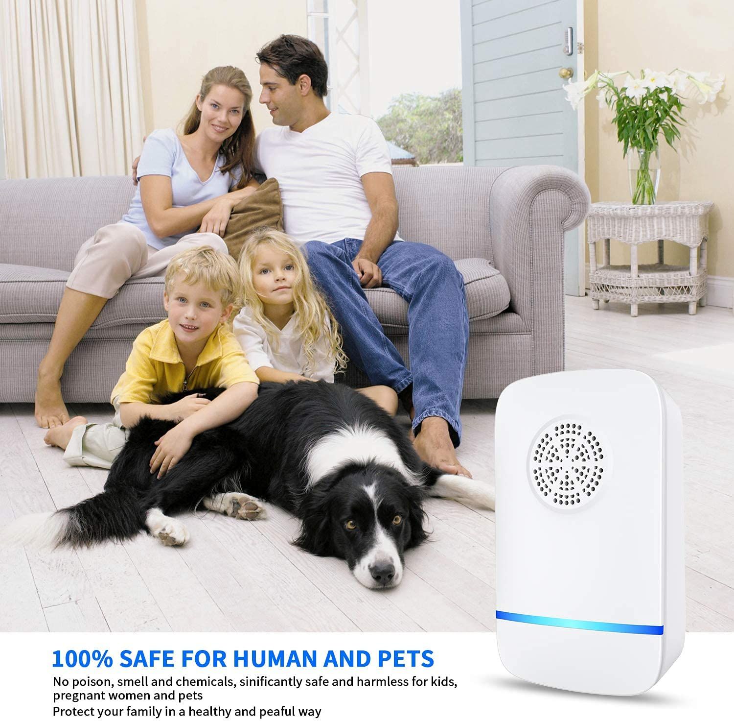 6 Packs Ultrasonic Pest Repeller